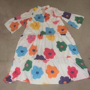 New Temu Tiered Maxi Dress